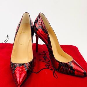 Christian Louboutin- Pigalle Follies -100 Python Space